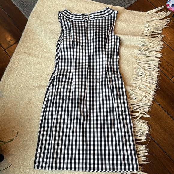 Perfect condition. Talbots black and white gingham print. - Picture 4 of 5
